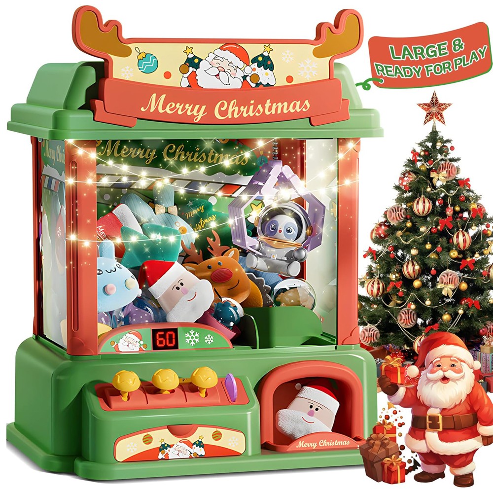 Arcade Games Vending - Рождественский автомат коготь для детей, мини
