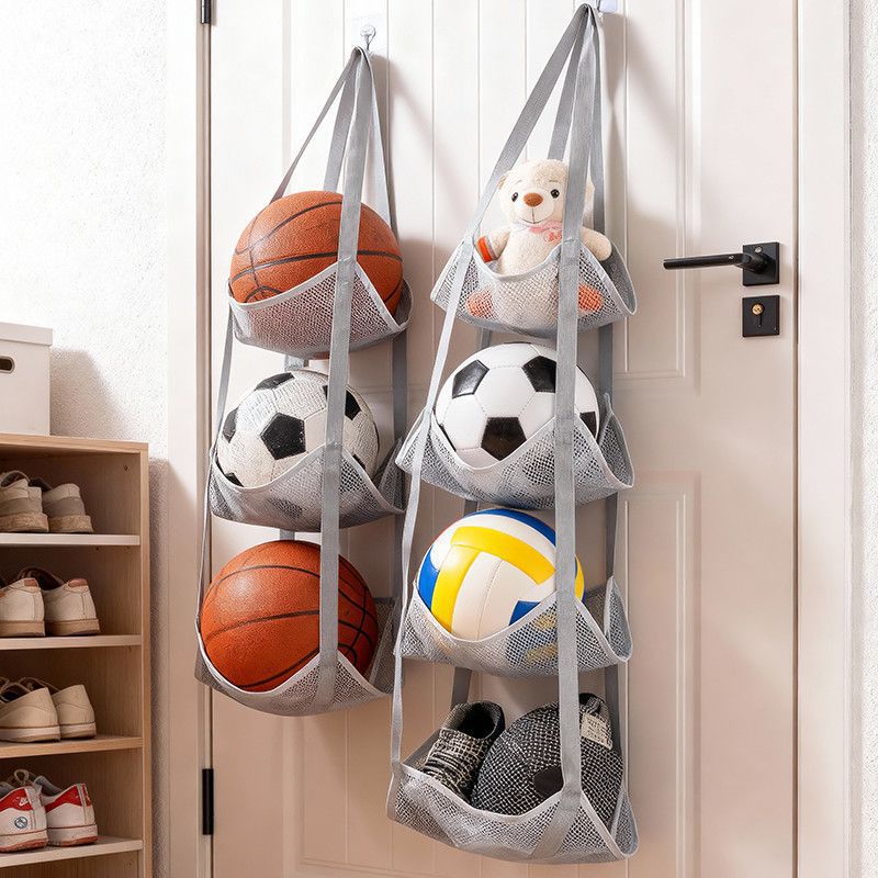 Basketball Arcade Game - Настенный органайзер для хранения мячей с