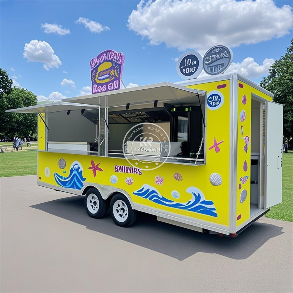 Hot Dog Vending Cart - Концессионный грузовик для хот-догов, мобильная тележка