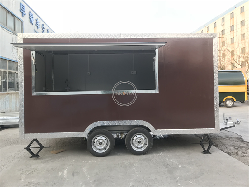 Уличный грузовик для быстрого  – обзор и цена Hot Dog Vending Cart