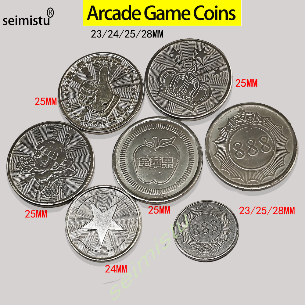 100 шт., жетоны из нержавеющей – обзор и цена Arcade Games Vending
