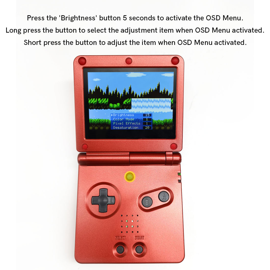 HISPEEDIDO Для GBA SP IPS V5:  – обзор и цена Lcd Screen Arcade